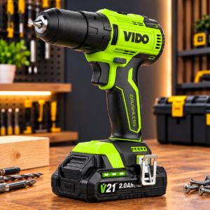 Perceuse visseuse 21V double batteries VIDO
